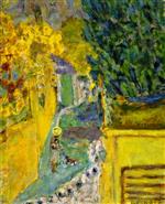 Pierre Bonnard  - Bilder Gemälde - Stairs at Le Cannet