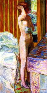 Pierre Bonnard  - Bilder Gemälde - Standing Nude
