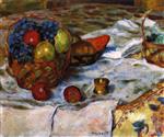 Pierre Bonnard  - Bilder Gemälde - Still Life with Earthenware Dish