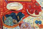 Pierre Bonnard  - Bilder Gemälde - Still Life with Ham
