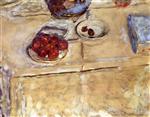 Pierre Bonnard  - Bilder Gemälde - Still Life with Plum Pits