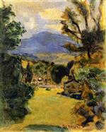 Pierre Bonnard  - Bilder Gemälde - Summer Landscape, Dauphiné