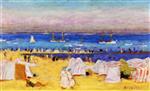 Pierre Bonnard  - Bilder Gemälde - The Beach (Arachon)