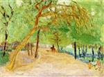 Pierre Bonnard  - Bilder Gemälde - The Bois de Boulogne