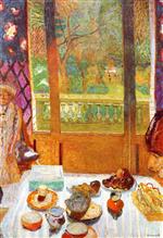 Pierre Bonnard  - Bilder Gemälde - The Breakfast Room