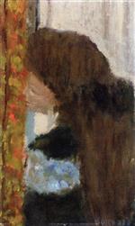 Pierre Bonnard  - Bilder Gemälde - The Girl with Thick Hair