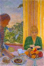 Pierre Bonnard  - Bilder Gemälde - The Green Blouse