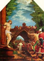 Albrecht Altdorfer - paintings - Das Martyrium des heiligen Sebastian