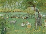 Pierre Bonnard  - Bilder Gemälde - The Large Garden