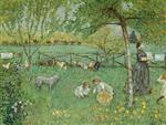 Pierre Bonnard  - Bilder Gemälde - The Large Garden