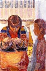 Pierre Bonnard  - Bilder Gemälde - The Lesson