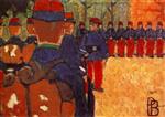 Pierre Bonnard  - Bilder Gemälde - The Parade Ground