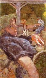 Pierre Bonnard  - Bilder Gemälde - The Press at Grand-Lamps