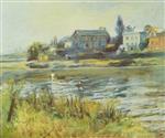Pierre Bonnard  - Bilder Gemälde - The Seine at Chatou