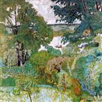 Pierre Bonnard  - Bilder Gemälde - The Seine at Vernon