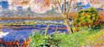 Pierre Bonnard  - Bilder Gemälde - The Seine at Vernon