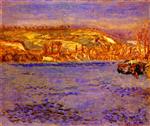 Pierre Bonnard  - Bilder Gemälde - The Seine at Vernon