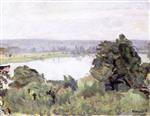Pierre Bonnard  - Bilder Gemälde - The Seine near Vernon