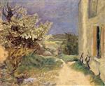 Pierre Bonnard  - Bilder Gemälde - The Small House, Spring Evening