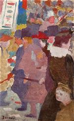 Pierre Bonnard  - Bilder Gemälde - The Street