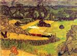 Pierre Bonnard  - Bilder Gemälde - Train and Barges