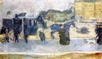 Pierre Bonnard  - Bilder Gemälde - Two Carriages