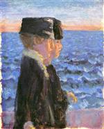 Pierre Bonnard  - Bilder Gemälde - Two Women at the Seaside