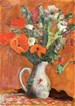 Pierre Bonnard  - Bilder Gemälde - Vase of Flowers