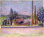 Pierre Bonnard  - Bilder Gemälde - View from the Artist's Garden