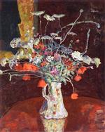 Pierre Bonnard  - Bilder Gemälde - Wildflowers, Umbels and Poppies