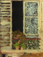 Pierre Bonnard  - Bilder Gemälde - Woman at Her Window