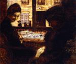Pierre Bonnard  - Bilder Gemälde - Woman at the Window