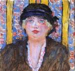 Pierre Bonnard  - Bilder Gemälde - Woman in a Hat