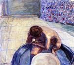 Bild:Woman in a Tub