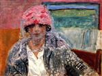 Pierre Bonnard  - Bilder Gemälde - Woman in a Veil