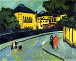 Ernst Ludwig Kirchner  - Bilder Gemälde - Dresden - Friedrichstadt