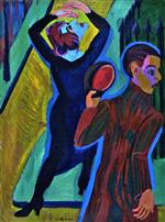 Ernst Ludwig Kirchner  - Bilder Gemälde - Farewell