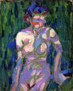 Bild:Female Nude with Foliage Shadows