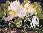 Ernst Ludwig Kirchner  - Bilder Gemälde - Frühlingslandschaft