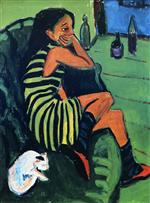Ernst Ludwig Kirchner  - Bilder Gemälde - Marcella