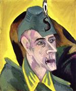Ernst Ludwig Kirchner  - Bilder Gemälde - Portrait of Hugo