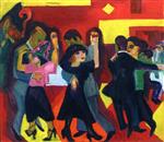 Ernst Ludwig Kirchner  - Bilder Gemälde - Tango-Tea