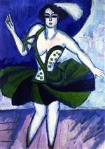 Ernst Ludwig Kirchner  - Bilder Gemälde - The Russian Dancer Mela