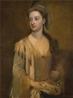 Godfrey Kneller - Bilder Gemälde - A Woman, called Lady Mary Wortley Montagu