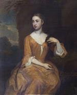 Godfrey Kneller - Bilder Gemälde - Anne Brownlow, Lady Cust