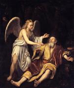 Godfrey Kneller  - Bilder Gemälde - Elijah and the Angel