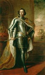 Godfrey Kneller  - Bilder Gemälde - Peter the Great, Tsar of Russia