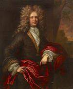 Godfrey Kneller  - Bilder Gemälde - Portrait of a Gentleman in Late Seventeenth-Century Costume