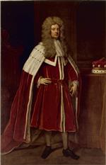 Godfrey Kneller  - Bilder Gemälde - Portrait of Charles Calvert, 3rd Baron Baltimore