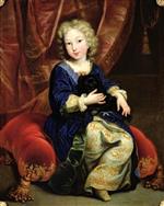 Godfrey Kneller  - Bilder Gemälde - Portrait of Philip of France (futur Philip V of Spain) as a child